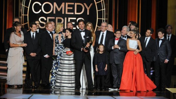 Modern Family con Sofía Vergara en los Emmys