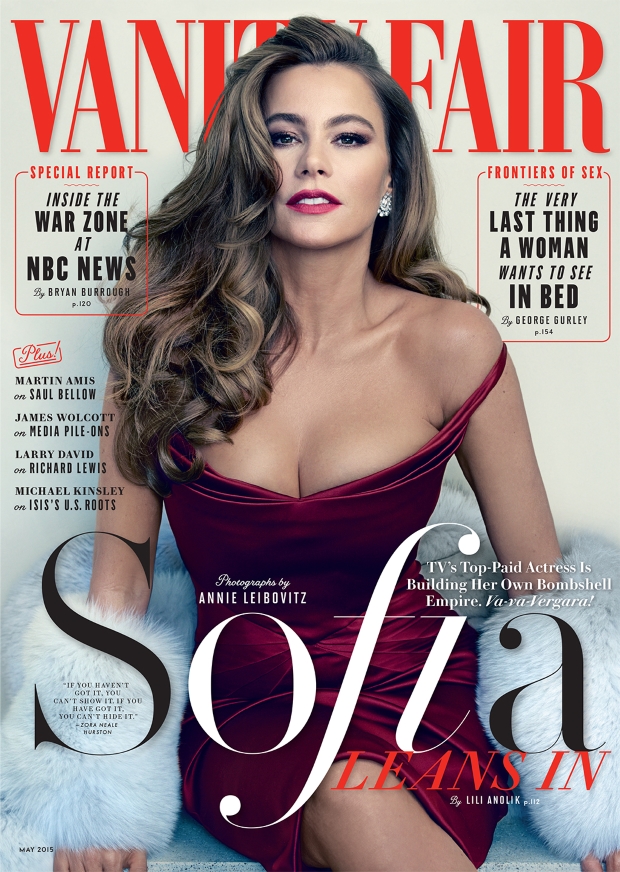 Vanity Fair mayo 2015 Sofia Vergara Annie Leibovitz