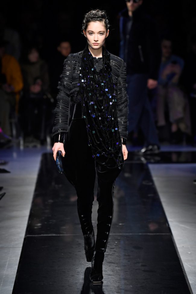 Giorgio Armani RTW Fall 2019 Milan Fashion Week